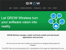 Tablet Screenshot of growwireless.com